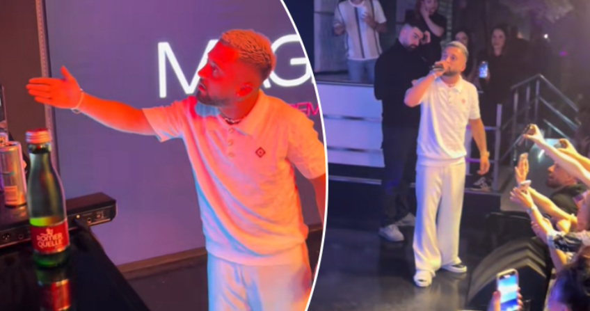 Gjesti nervozohet në skenë pas një gabimi të DJ-it (VIDEO)