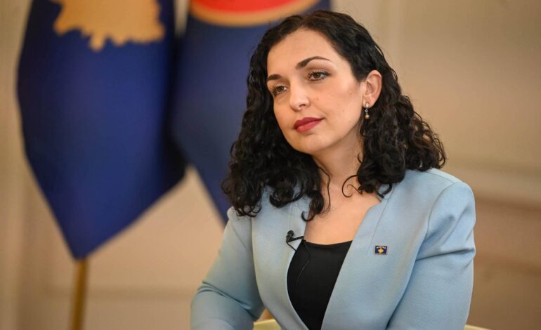Presidentja Osmani: Kosova ka bërë detyrat, tani BE duhet të veprojë me vendosmëri